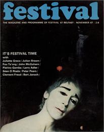 1967 Belfast Festival Cover