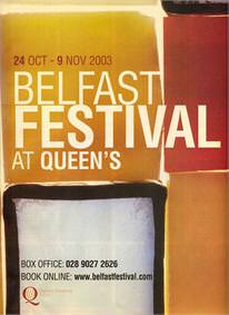 2003 Belfast Festival Cover