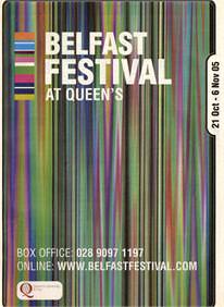 2005 Belfast Festival Cover